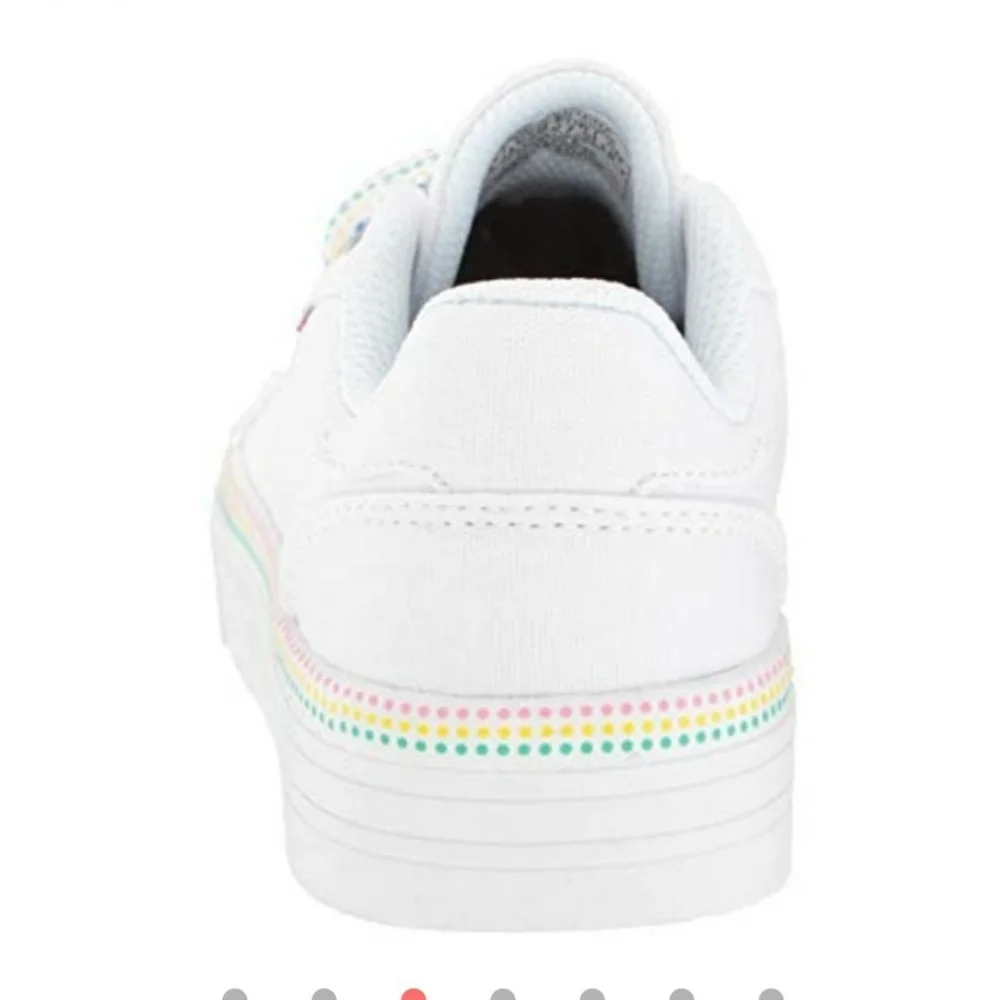 Tommy Hilfiger Kids Pina Platform Size 2 Color White New